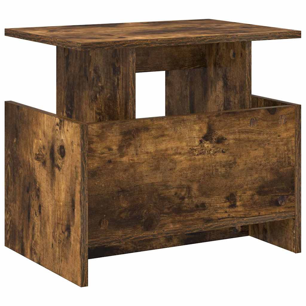 Meuble TV 2 pcs Chêne fumé 50 x 35 x 45 cm Bois d'ingénierie - XIOS