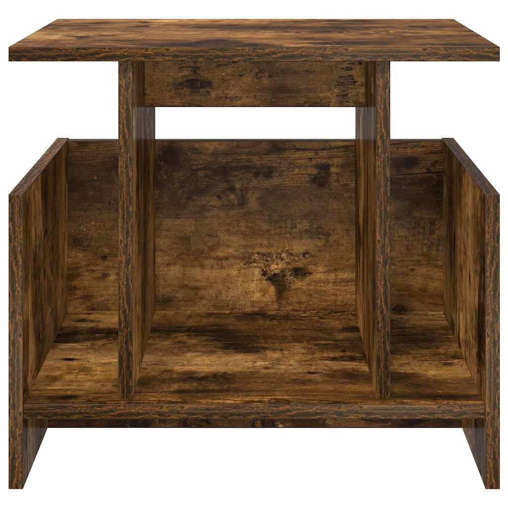 Meuble TV 2 pcs Chêne fumé 50 x 35 x 45 cm Bois d'ingénierie - XIOS