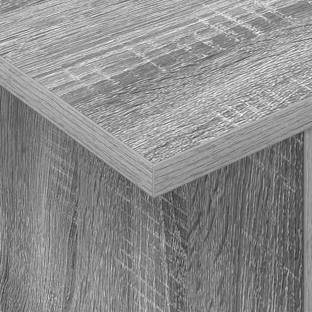 Meuble TV 2 pcs Gris Sonoma 50 x 35 x 45 cm Bois d'ingénierie - XIOS