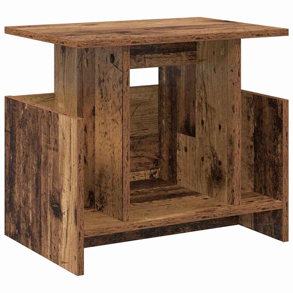 Meuble TV 2 pcs Bois ancien 50 x 35 x 45 cm Bois d'ingénierie - XIOS