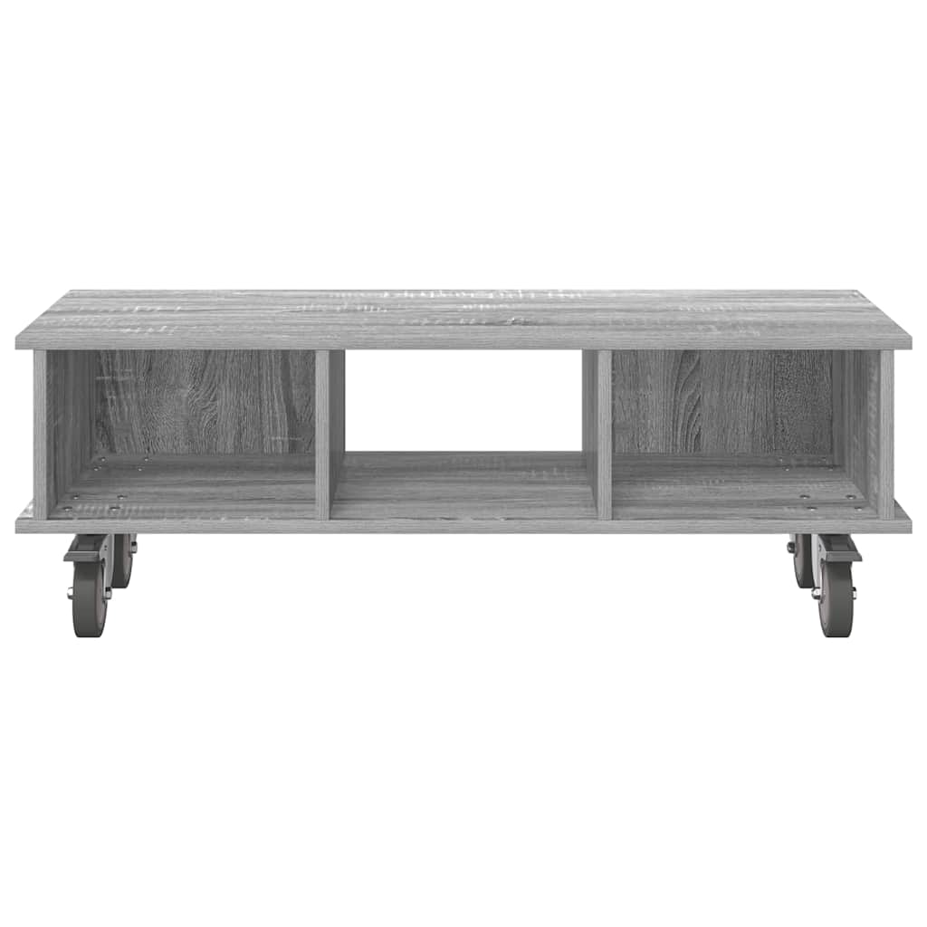 Meuble TV Gris Sonoma 100 x 35 x 35 cm Bois d'ingénierie - XIOS