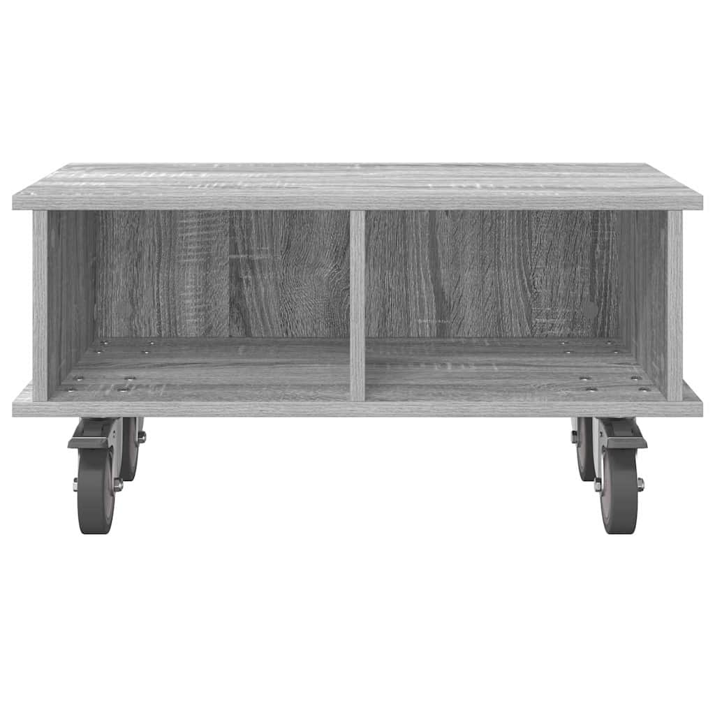 Meuble TV Gris Sonoma 68,5 x 35 x 35 cm Bois d'ingénierie - XIOS