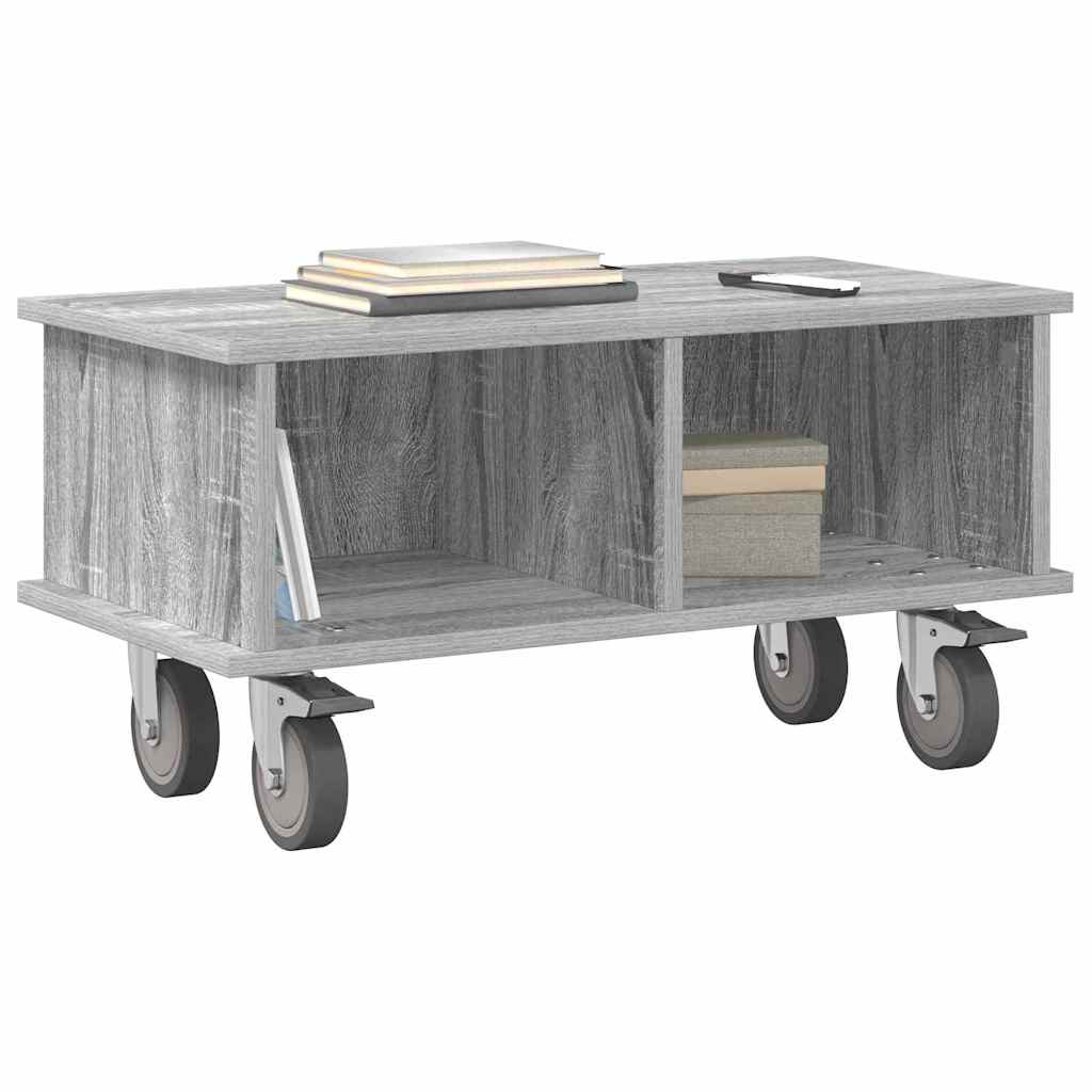 Meuble TV Gris Sonoma 68,5 x 35 x 35 cm Bois d'ingénierie - XIOS