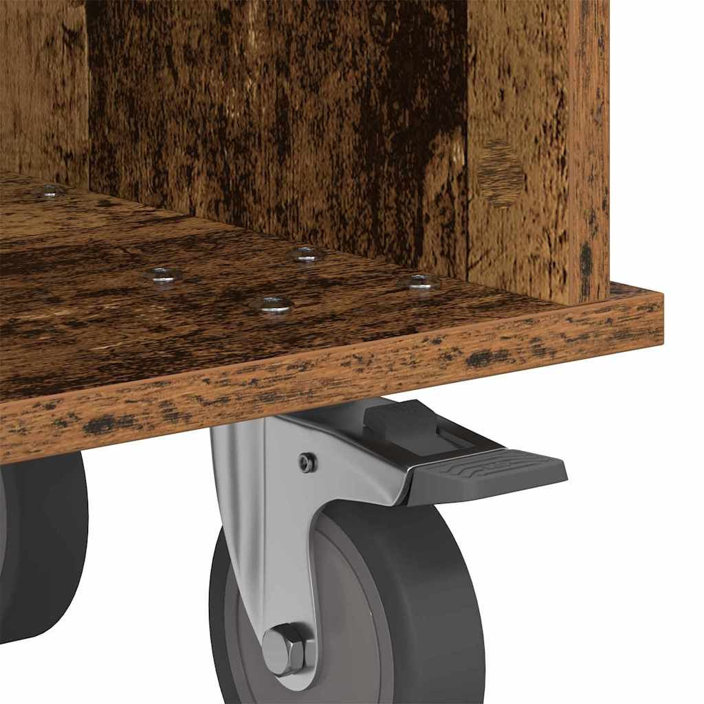 Meuble TV Bois ancien 68,5 x 35 x 35 cm Bois d'ingénierie - XIOS