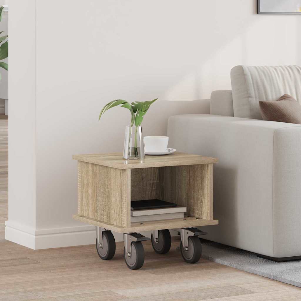 Meuble TV Chêne Sonoma 37 x 35 x 35 cm Bois d'ingénierie - XIOS