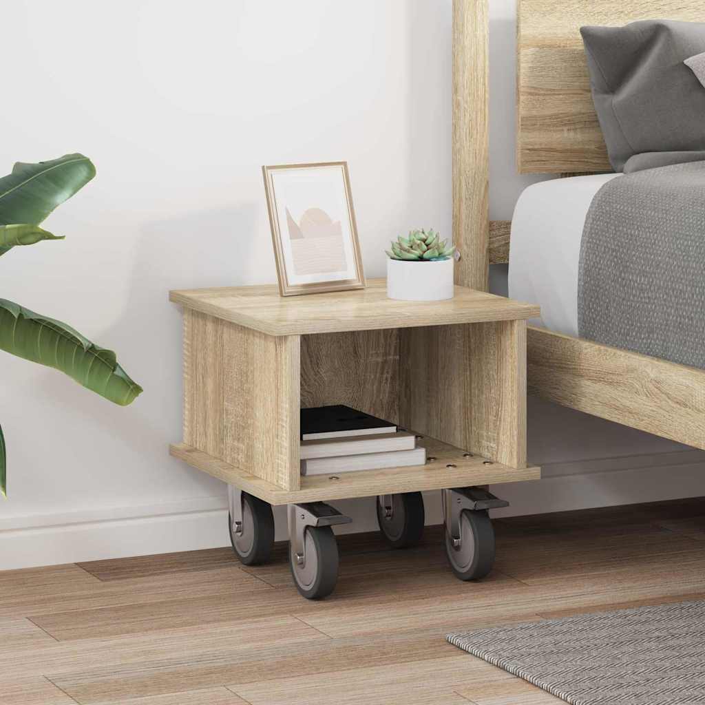 Meuble TV Chêne Sonoma 37 x 35 x 35 cm Bois d'ingénierie - XIOS