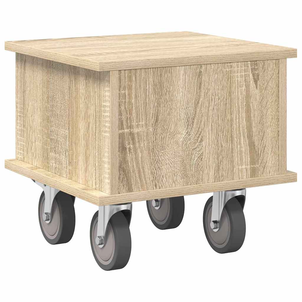 Meuble TV Chêne Sonoma 37 x 35 x 35 cm Bois d'ingénierie - XIOS
