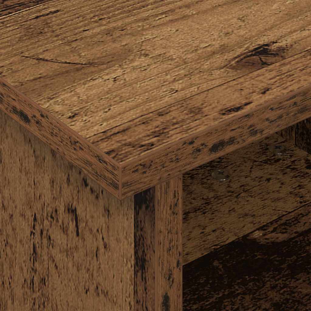 Meuble TV Bois ancien 37 x 35 x 35 cm Bois d'ingénierie - XIOS