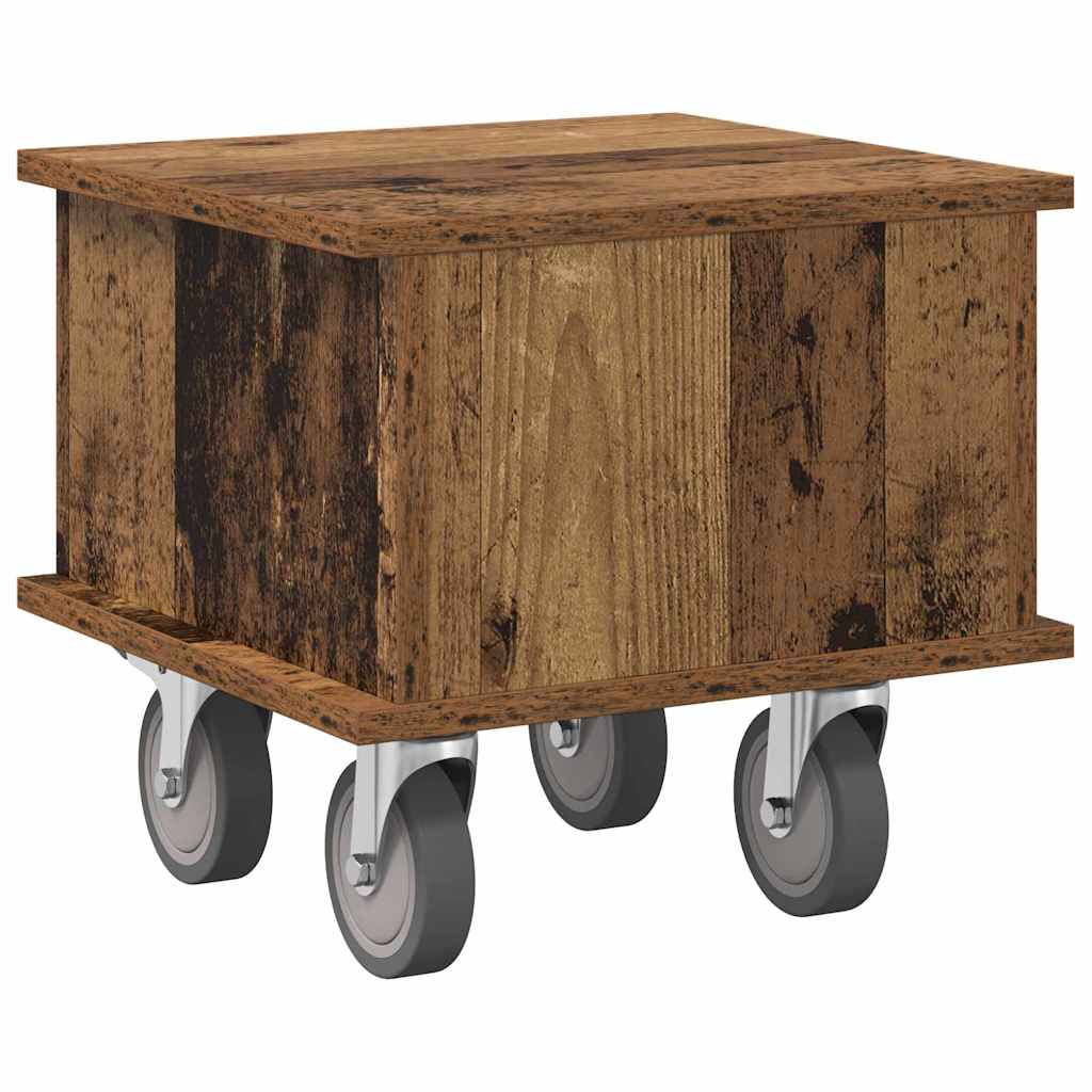 Meuble TV Bois ancien 37 x 35 x 35 cm Bois d'ingénierie - XIOS