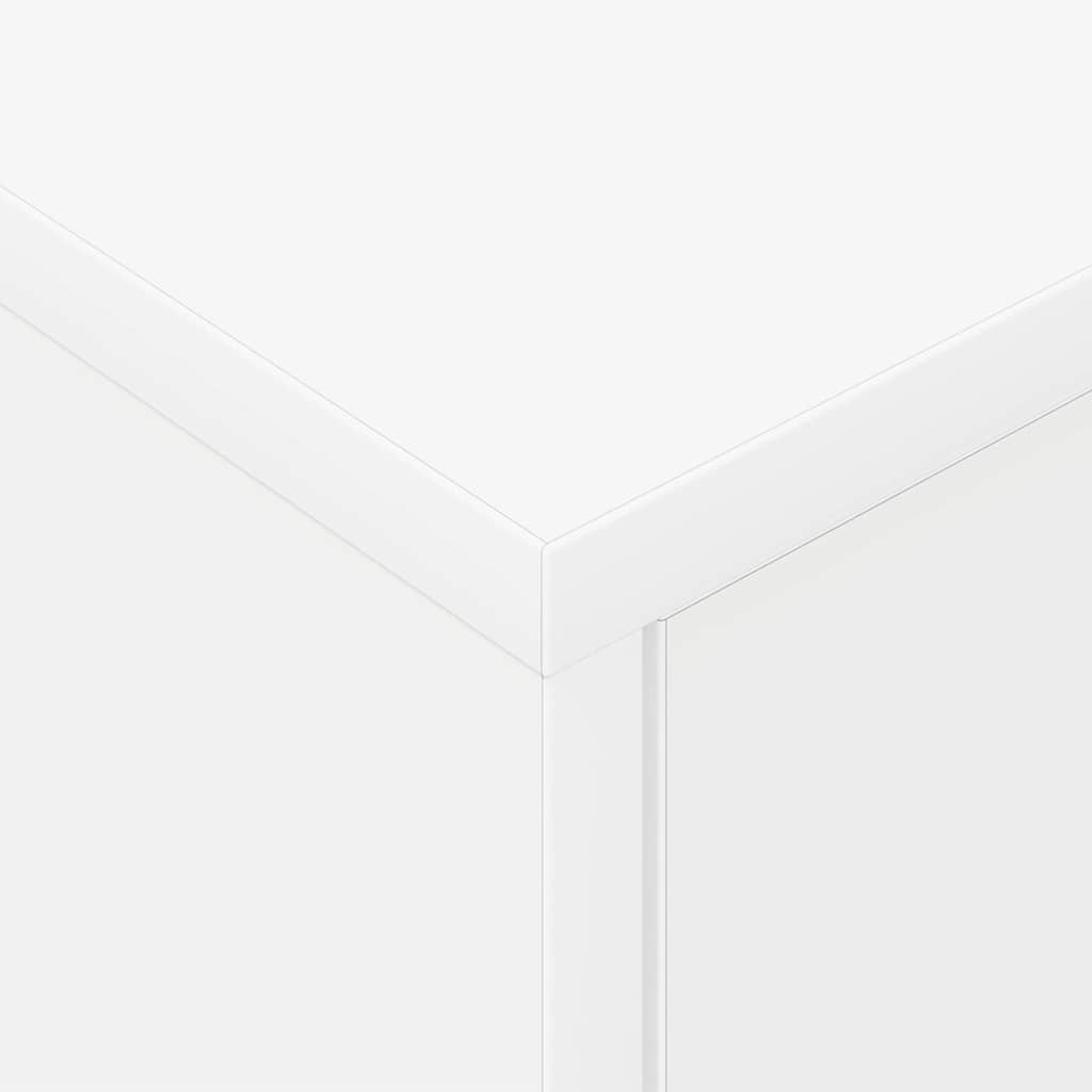 Table de chevet Blanc 40,5 x 40 x 48 cm Bois d'ingénierie - XIOS