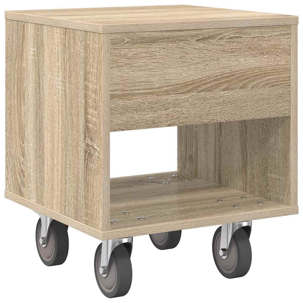 Table de chevet Chêne Sonoma 40,5 x 40 x 48 cm - XIOS