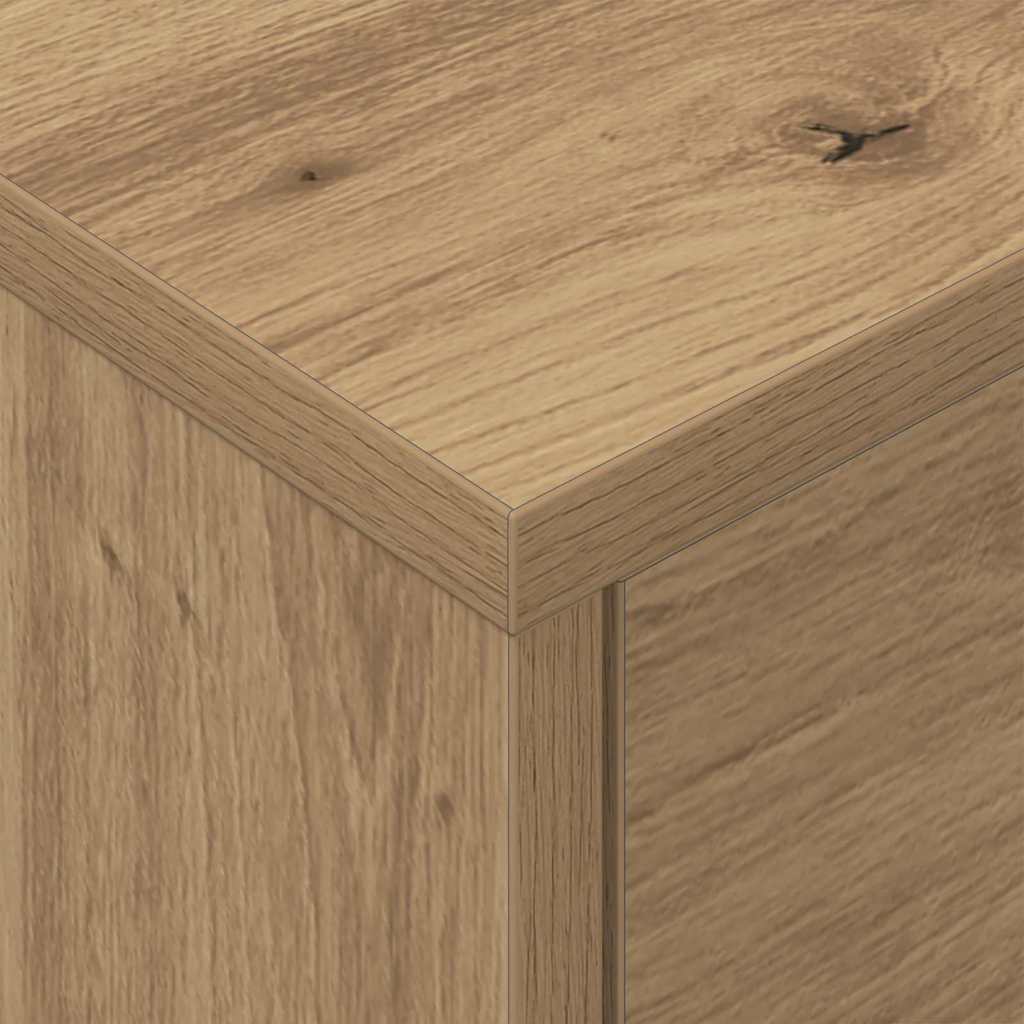 Table de chevet Chêne artisanal 40,5 x 40 x 48 cm - XIOS