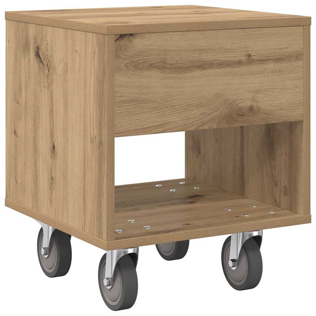 Table de chevet 2 pcs Chêne artisanal 40,5 x 40 x 48 cm - XIOS