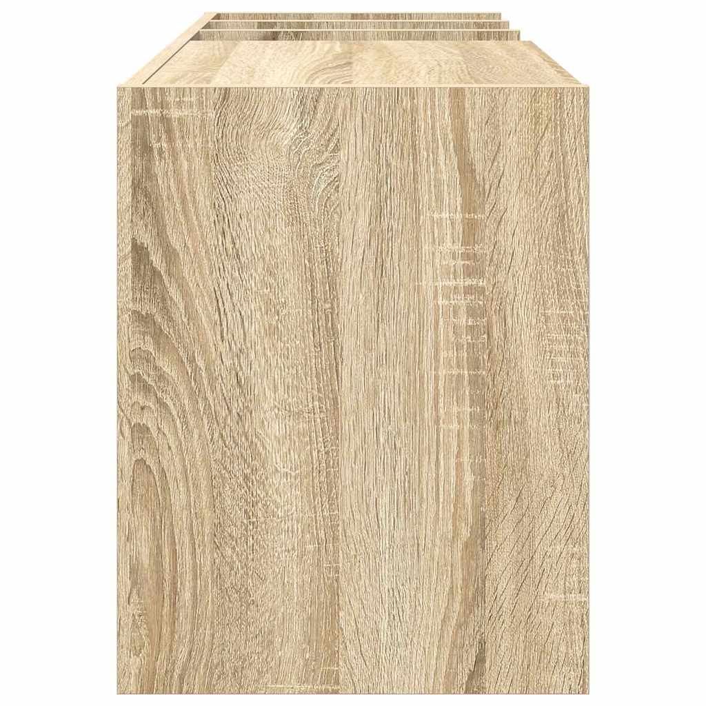 Meuble à vinyles avec étagère Chêne Sonoma 78,5 x 35 x 45 cm - XIOS