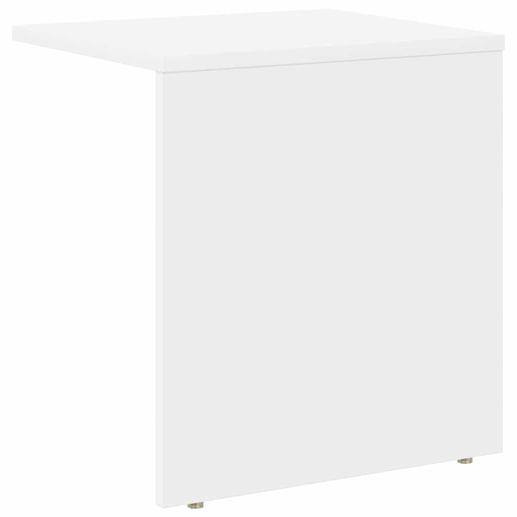 Table d'appoint Blanc 37 x 32 x 40 cm Bois d'ingénierie - XIOS