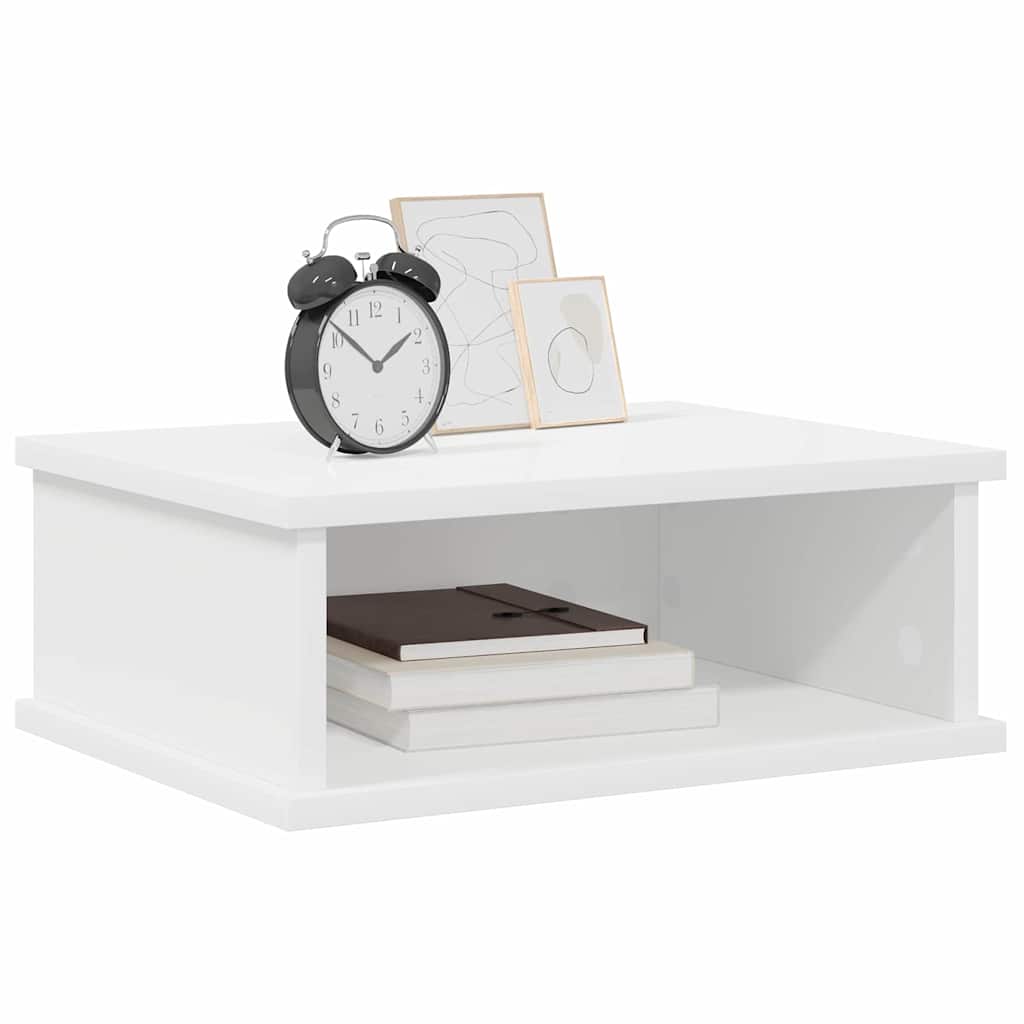 Table de chevet 2 pcs Blanc 40 x 31 x 15 cm Bois d'ingénierie - XIOS