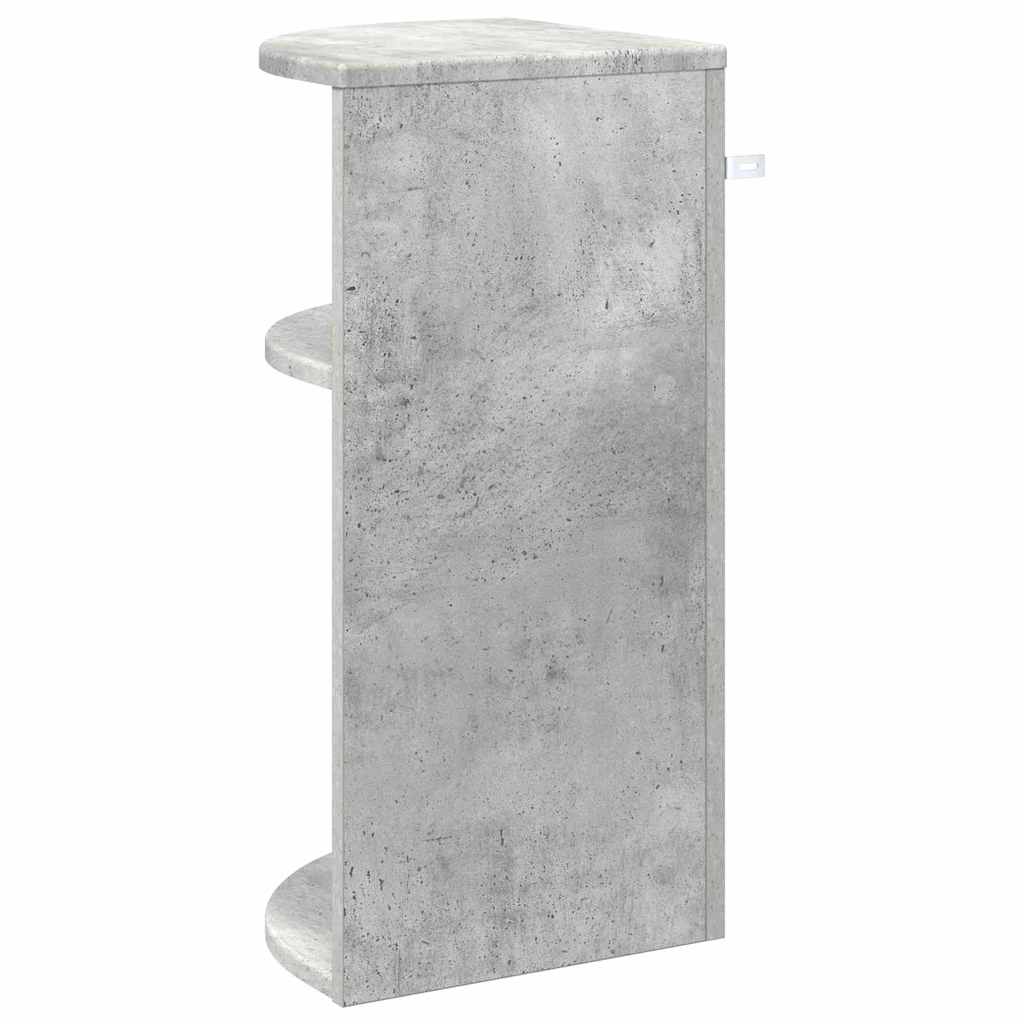 Table d'appoint Gris béton 29,6 x 29,6 x 60 cm - XIOS