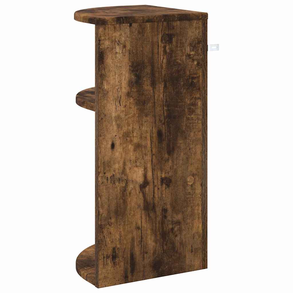 Table d'appoint Chêne fumé 29,6 x 29,6 x 60 cm - XIOS