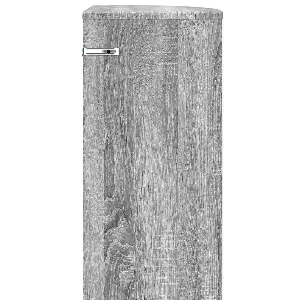 Table d'appoint Gris Sonoma 29,6 x 29,6 x 60 cm - XIOS