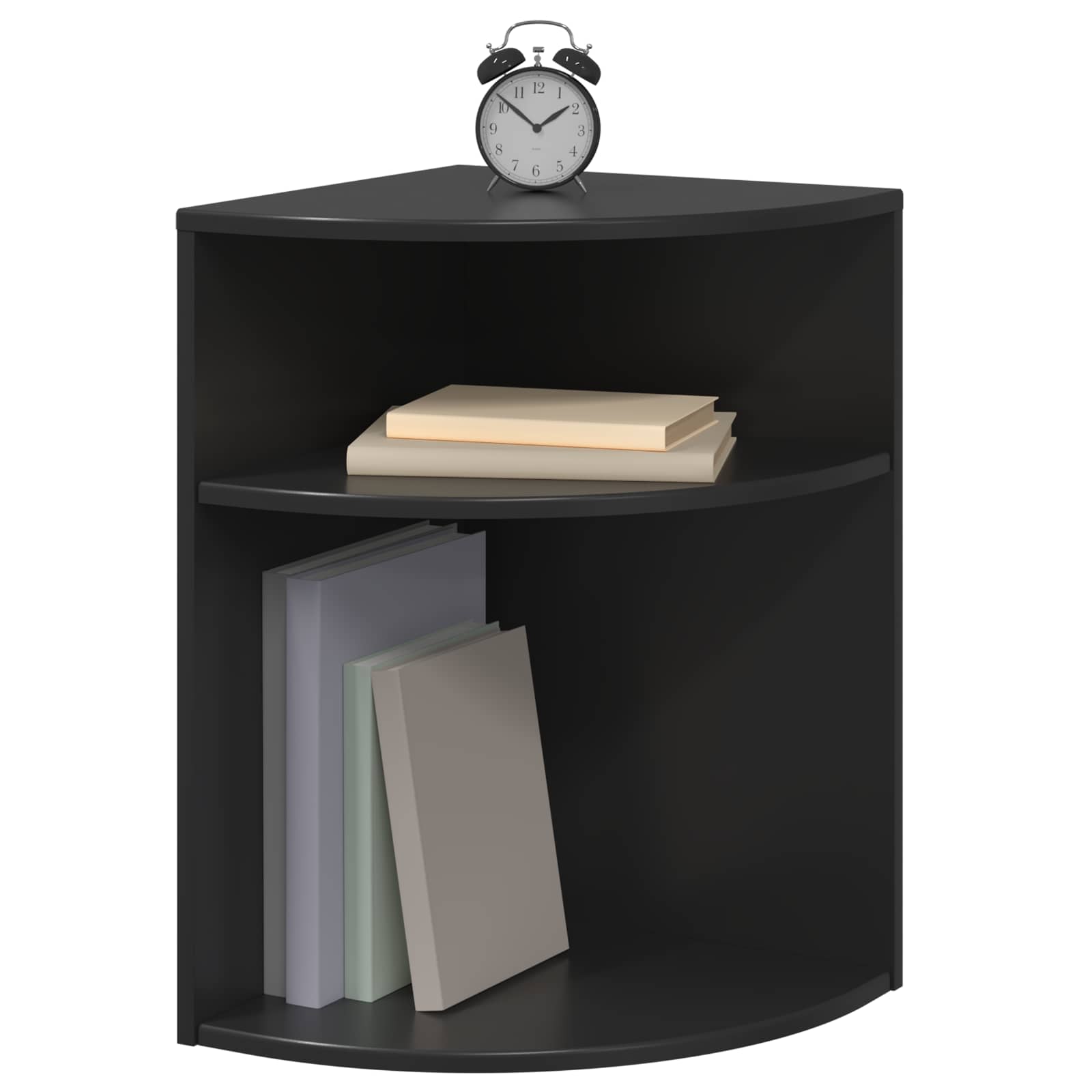 Table d'appoint Noir 39,7 x 39,7 x 60 cm Bois d'ingénierie