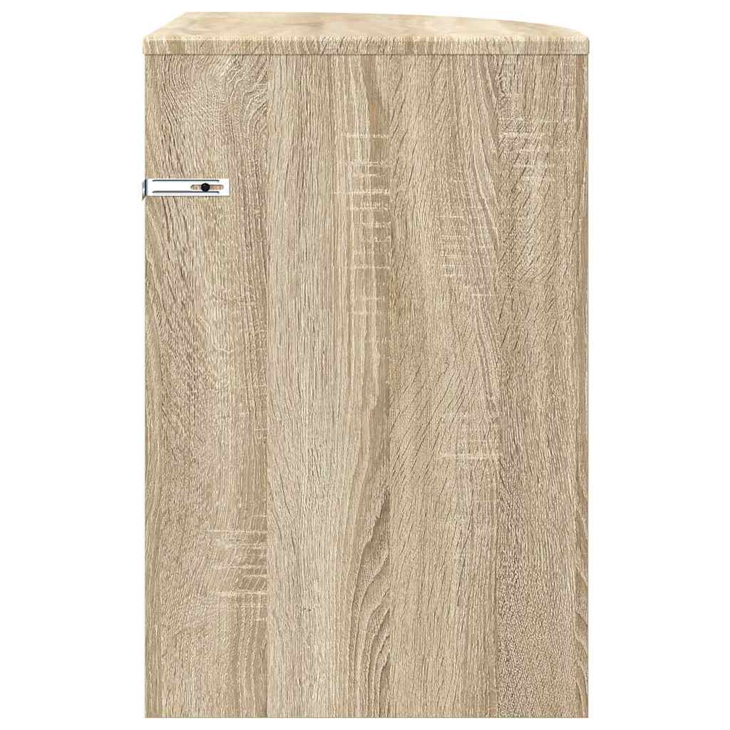 Table d'appoint Chêne Sonoma 39,7 x 39,7 x 60 cm - XIOS