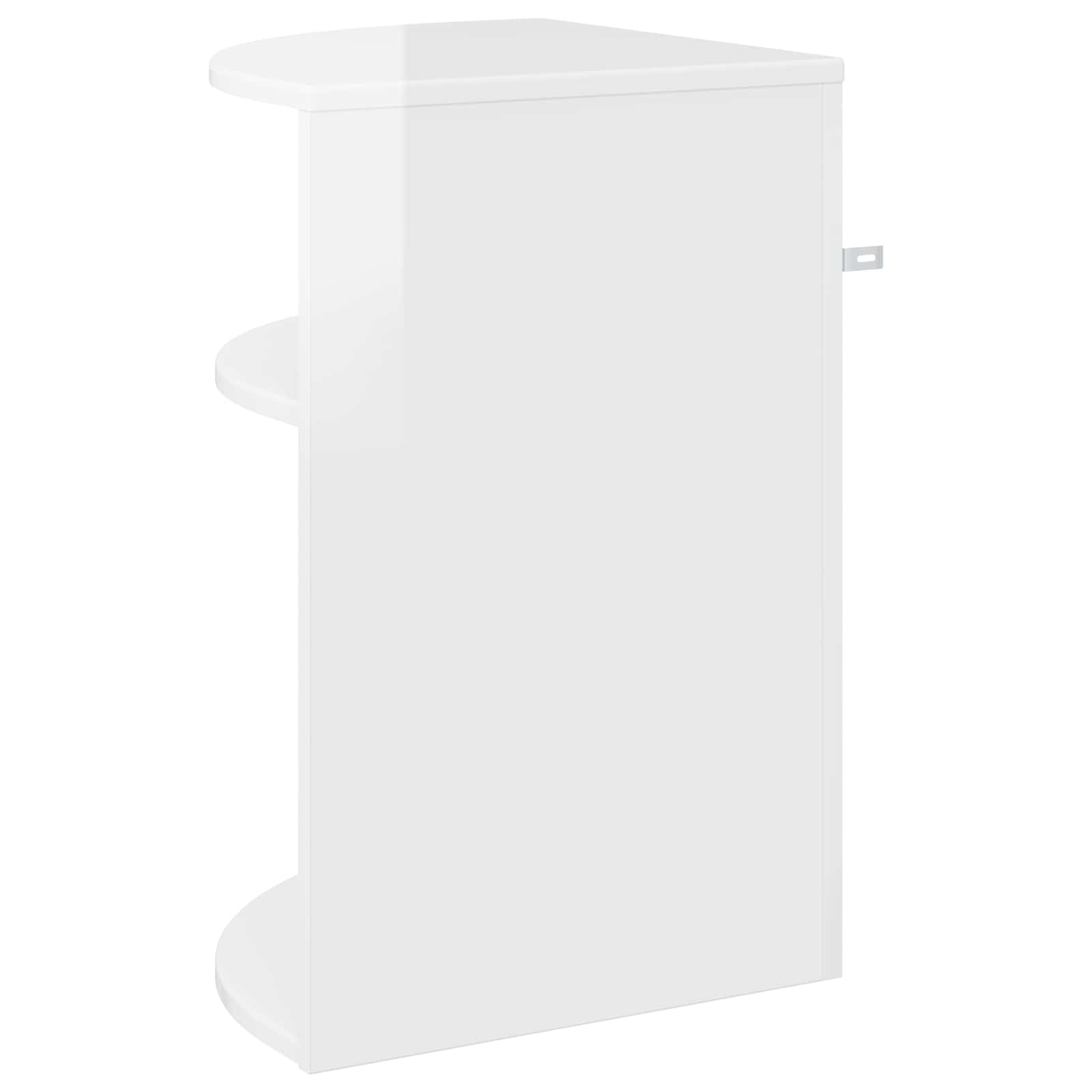 Table d'appoint Blanc brillant 39,7 x 39,7 x 60 cm - XIOS