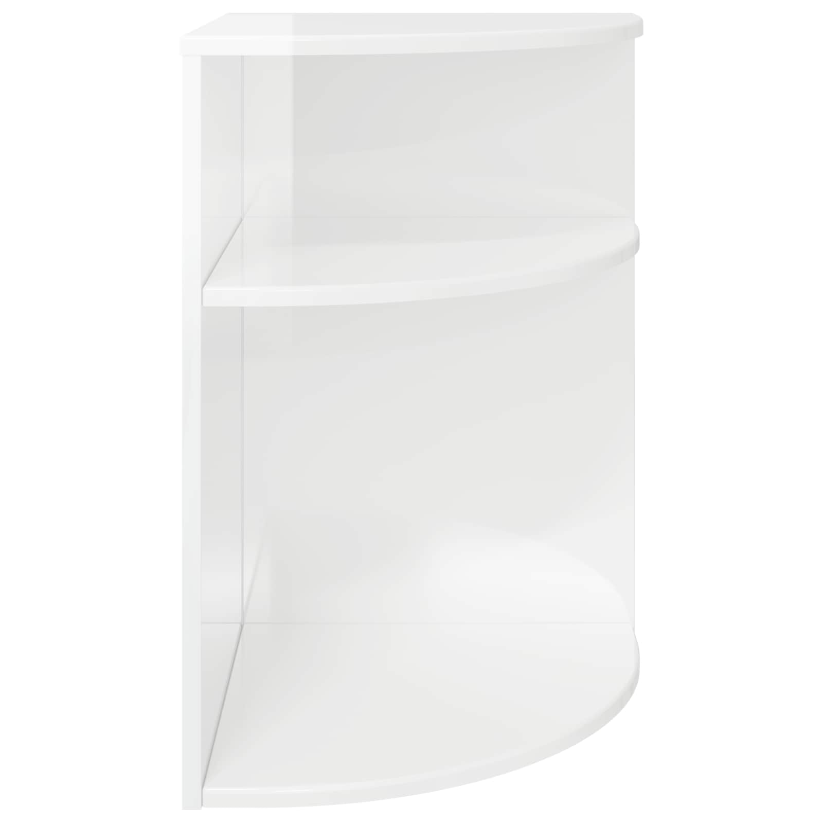 Table d'appoint Blanc brillant 39,7 x 39,7 x 60 cm - XIOS