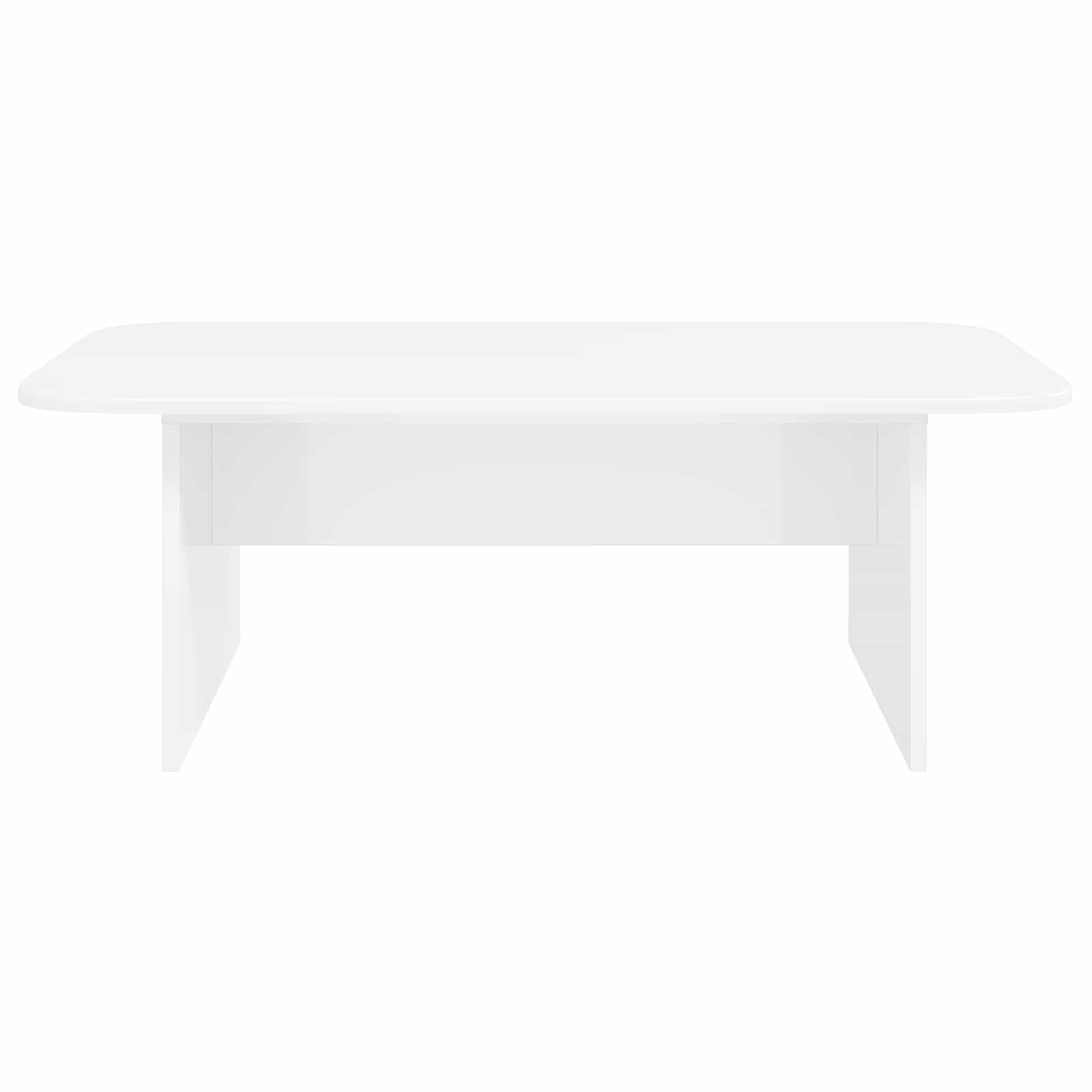 Table basse Blanc 93 x 53 x 33 cm Bois d'ingénierie - XIOS