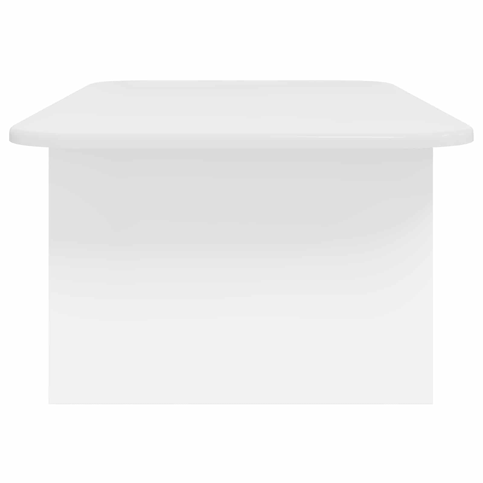 Table basse Blanc 93 x 53 x 33 cm Bois d'ingénierie - XIOS