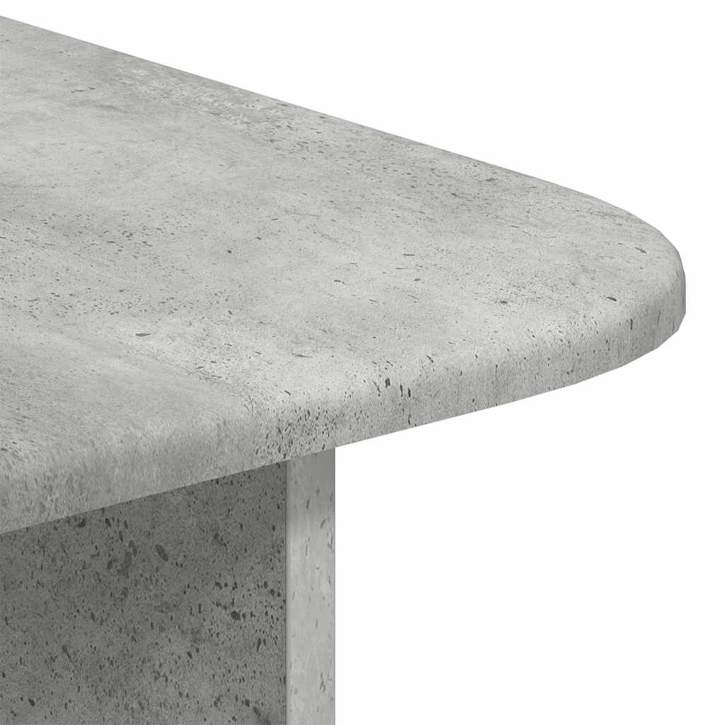 Table basse Gris béton 93 x 53 x 33 cm Bois d'ingénierie - XIOS