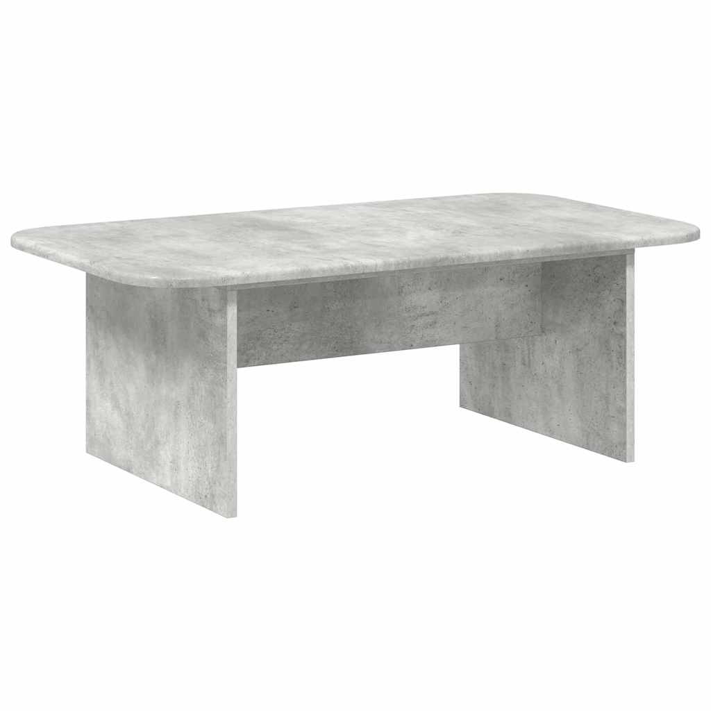 Table basse Gris béton 93 x 53 x 33 cm Bois d'ingénierie - XIOS