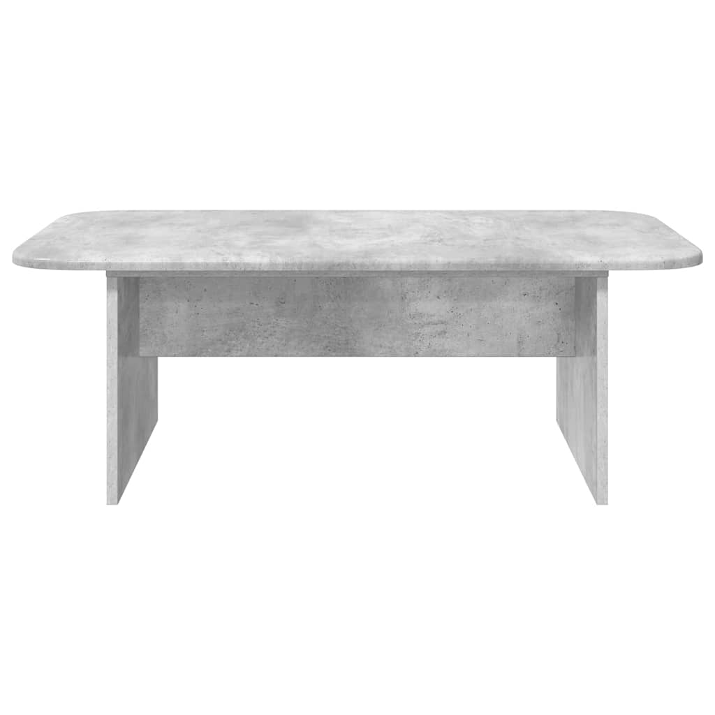 Table basse Gris béton 93 x 53 x 33 cm Bois d'ingénierie - XIOS