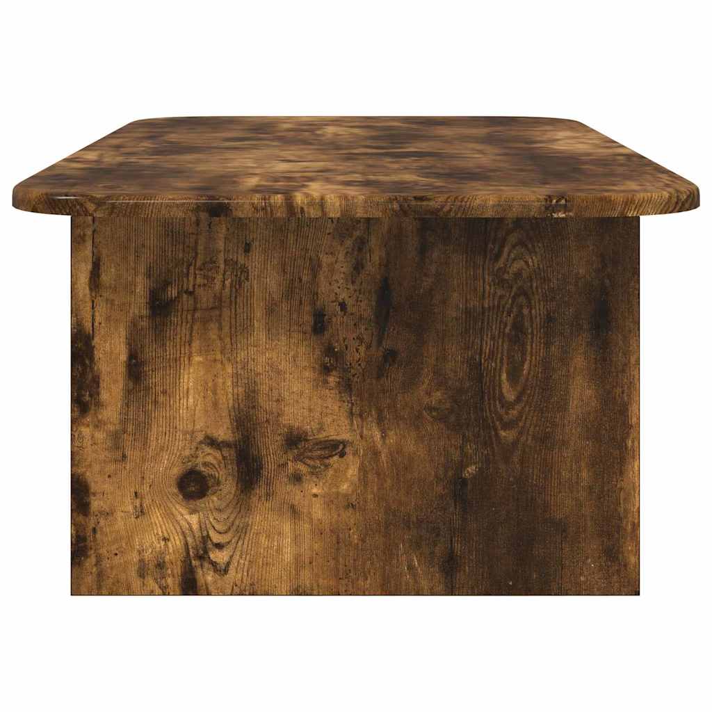 Table basse Chêne fumé 93 x 53 x 33 cm Bois d'ingénierie - XIOS