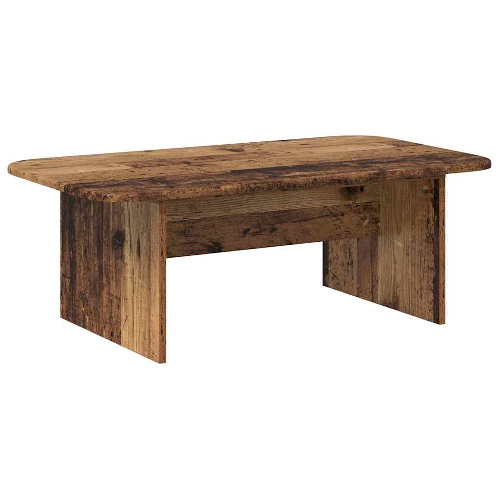 Table basse Bois ancien 93 x 53 x 33 cm Bois d'ingénierie - XIOS