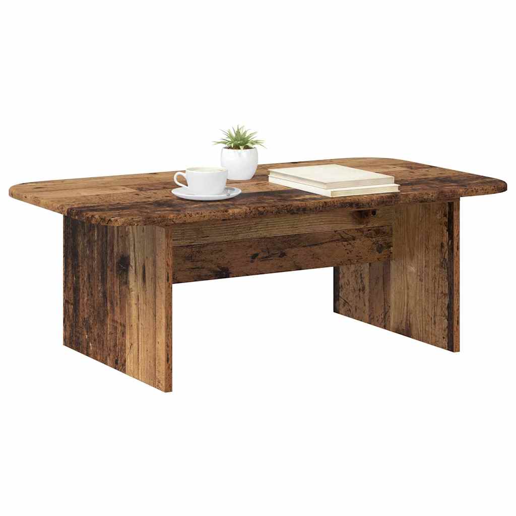 Table basse Bois ancien 93 x 53 x 33 cm Bois d'ingénierie - XIOS