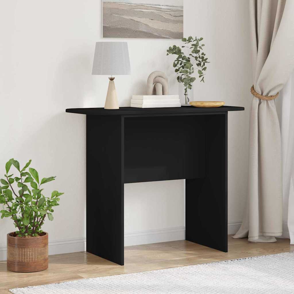 Table console Noir 93 x 40 x 75 cm Bois d'ingénierie - XIOS
