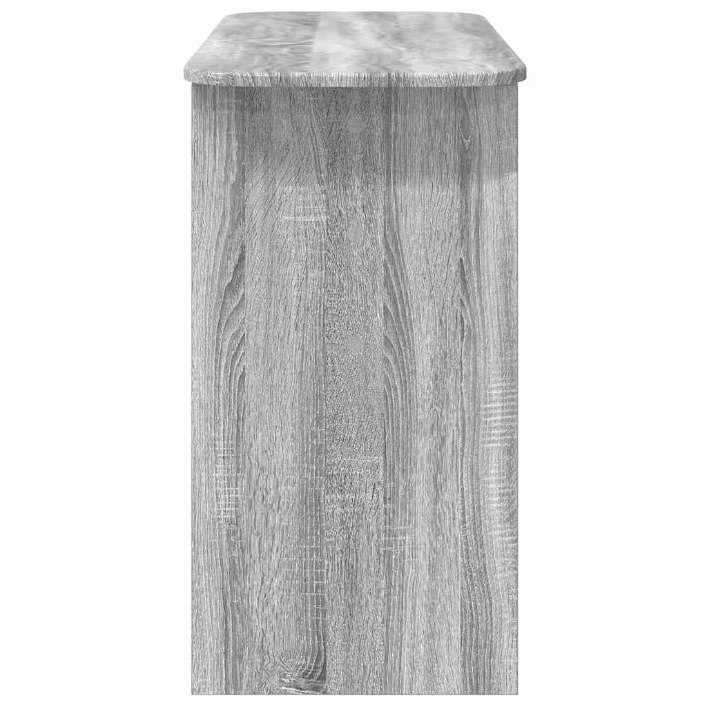 Table console Gris Sonoma 93 x 40 x 75 cm Bois d'ingénierie - XIOS