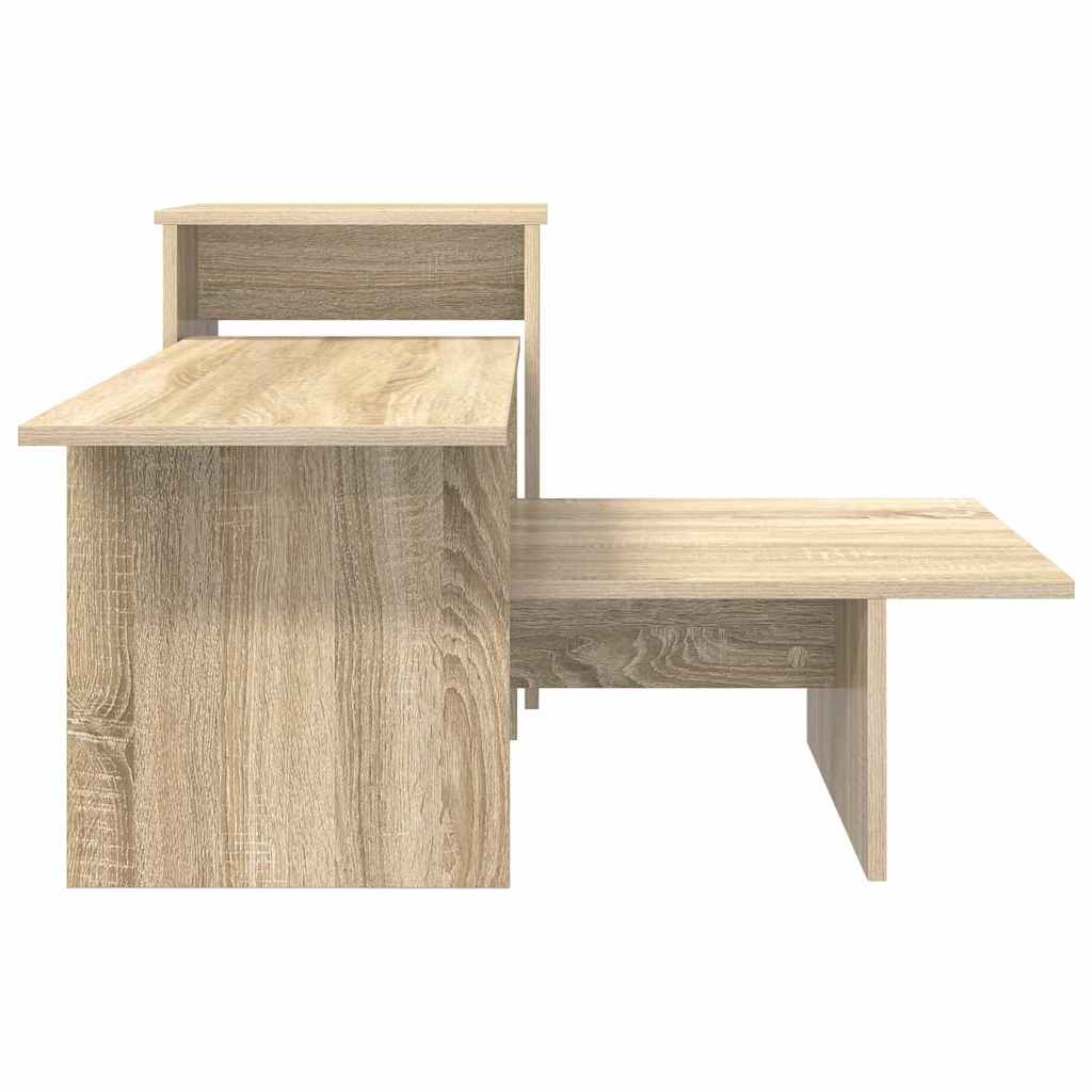 Table console Chêne Sonoma 80 x 50 x 225 cm Bois d'ingénierie - XIOS
