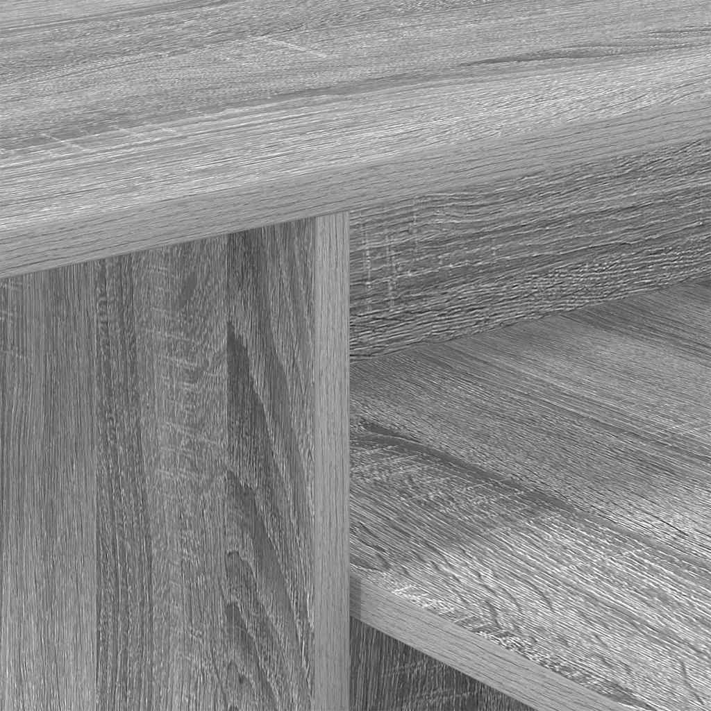 Table console Gris Sonoma 80 x 50 x 225 cm Bois d'ingénierie - XIOS