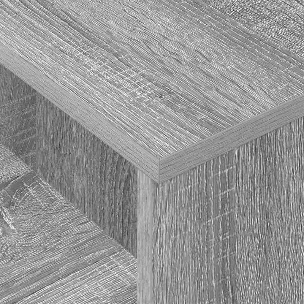 Table console Gris Sonoma 80 x 50 x 225 cm Bois d'ingénierie - XIOS