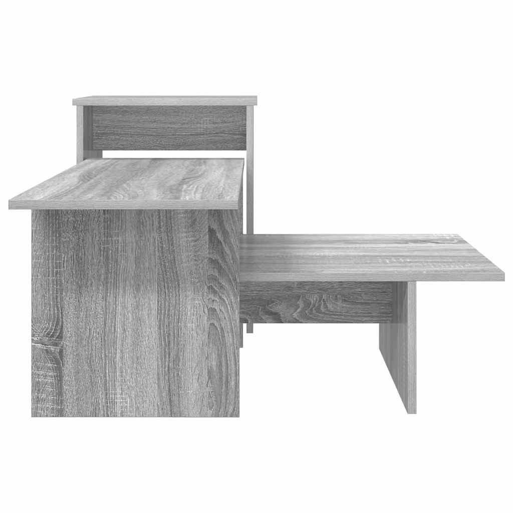 Table console Gris Sonoma 80 x 50 x 225 cm Bois d'ingénierie - XIOS