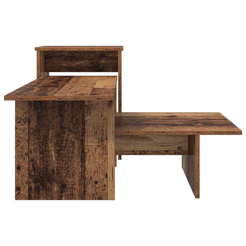 Table console Bois ancien 80 x 50 x 225 cm Bois d'ingénierie - XIOS