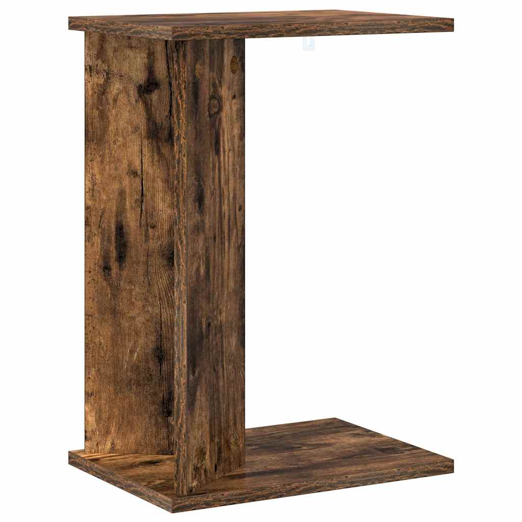 Table d'appoint Chêne fumé 35 x 25 x 50 cm Bois d'ingénierie - XIOS