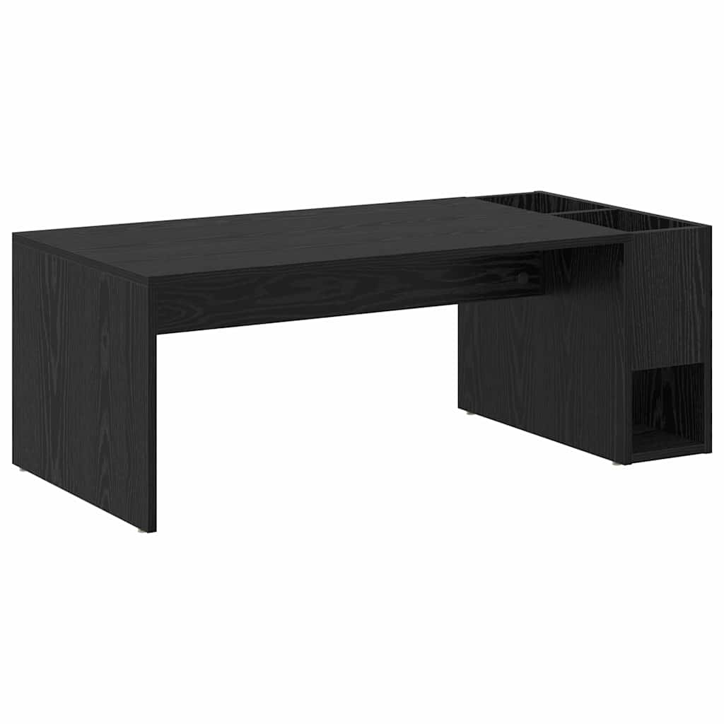 Table basse Chêne noir 101,5 x 50 x 37 cm Bois d'ingénierie - XIOS