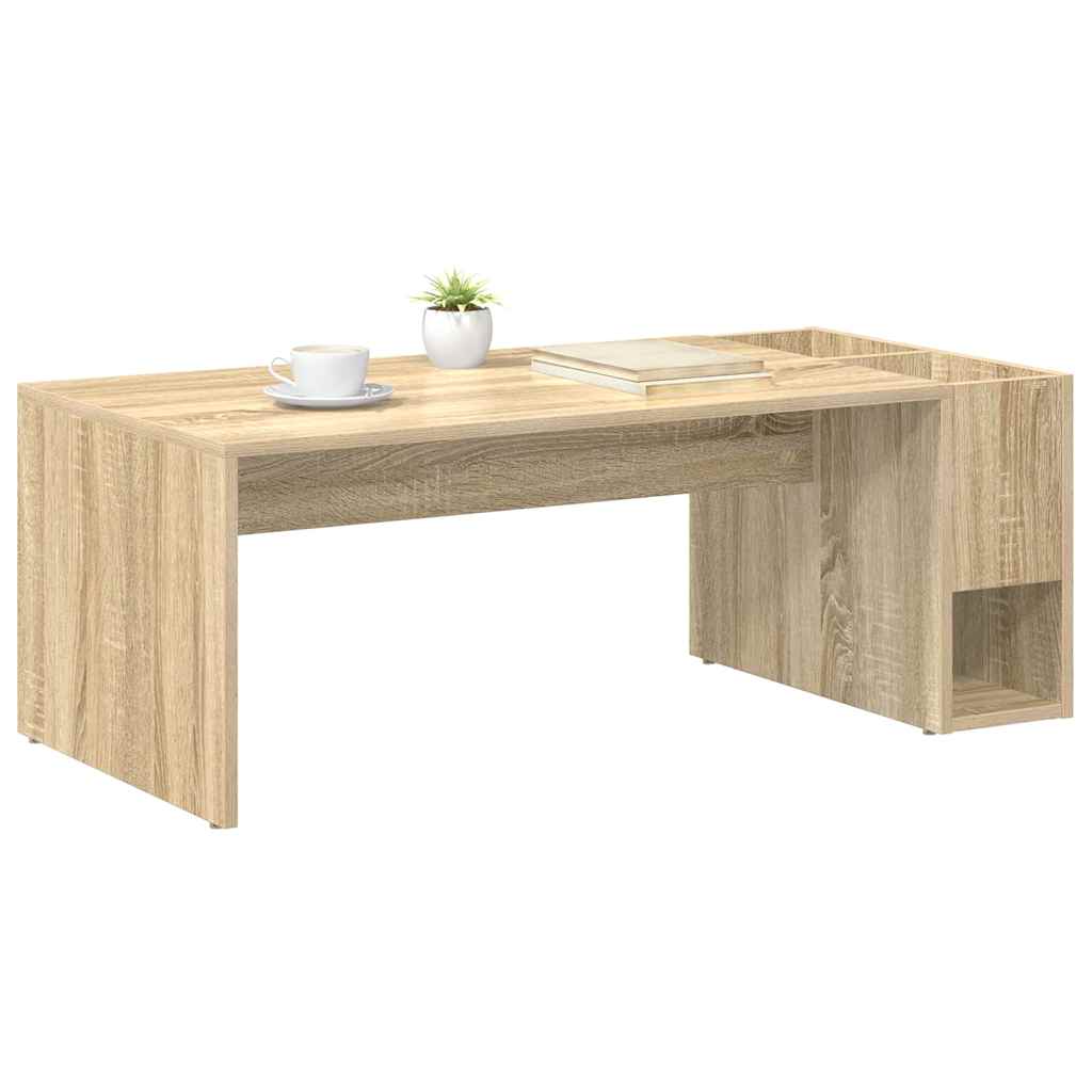 Table basse Chêne Sonoma 101,5 x 50 x 37 cm Bois d'ingénierie