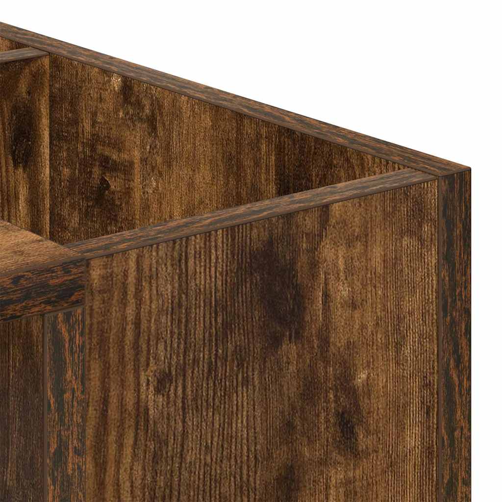 Table basse Chêne fumé 101,5 x 50 x 37 cm Bois d'ingénierie - XIOS