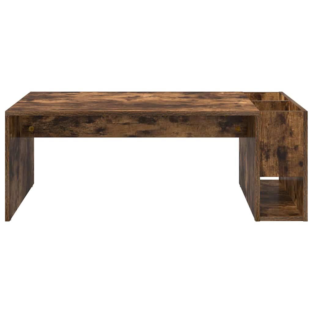 Table basse Chêne fumé 101,5 x 50 x 37 cm Bois d'ingénierie - XIOS