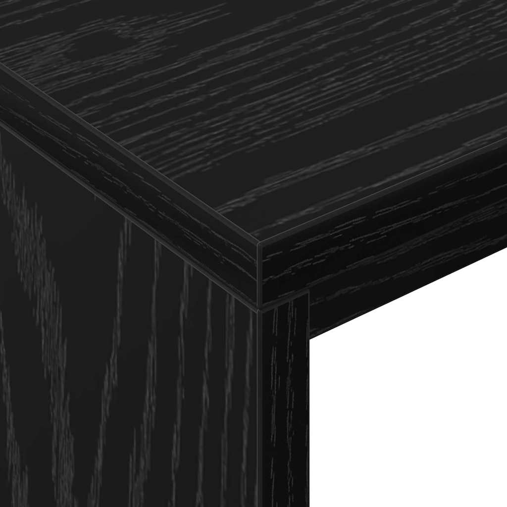 Bureau Chêne noir 109 x 50 x 78 cm Bois d'ingénierie - XIOS