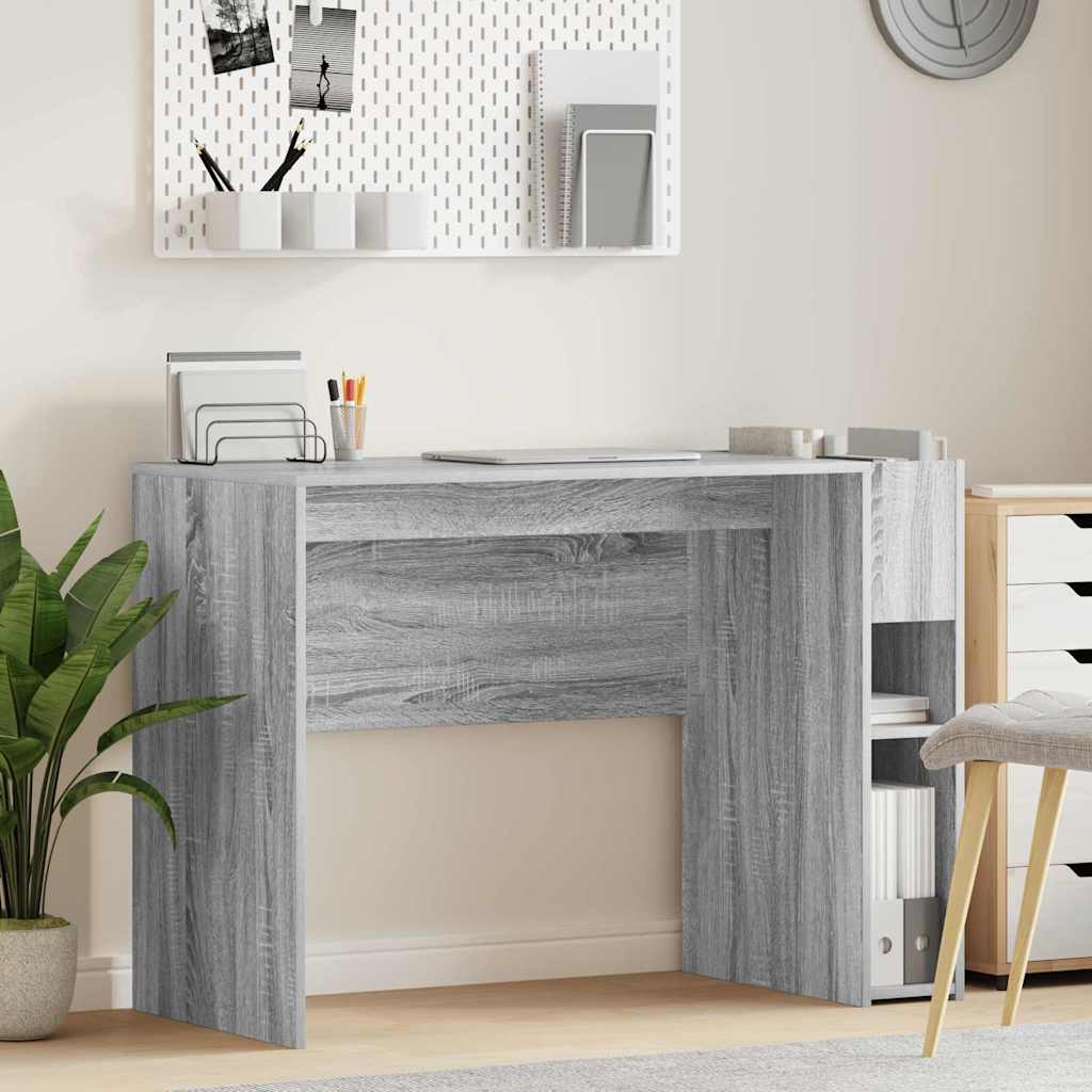 Bureau Gris Sonoma 109 x 50 x 78 cm Bois d'ingénierie - XIOS