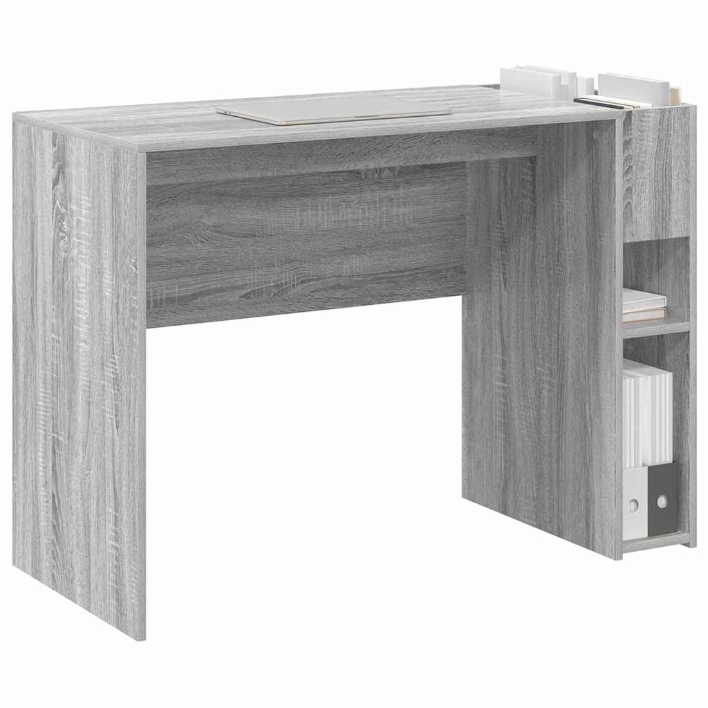 Bureau Gris Sonoma 109 x 50 x 78 cm Bois d'ingénierie - XIOS
